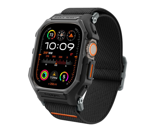 Spigen Lite Fit ”Pro” Apple Watch Ultra 1 / 2 (49 Mm) Matte Black - 1346630 - zdjęcie